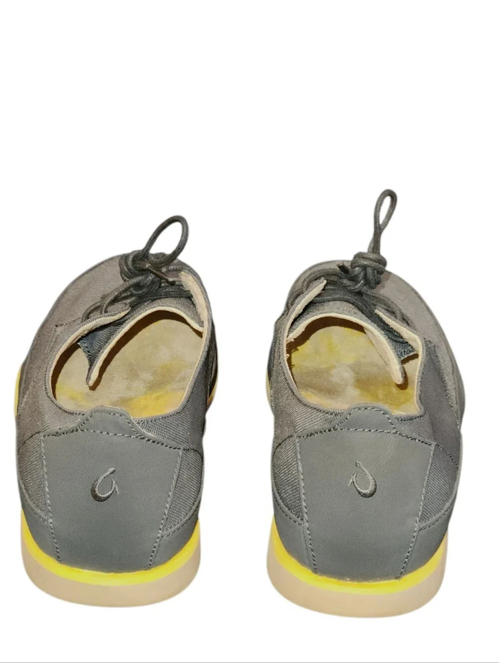 Olukai Honolulu Lace Mesh 10214-6C5V Blue/gray Breathable casual boat shoes